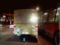 Маршрутка протаранила авто с подростками в Краснодаре 