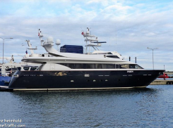 Предполагаемая яхта Олега Дерипаски пропала с радаров по пути из Волгограда в Москву