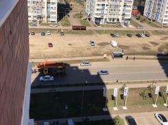 В Краснодаре массовое ДТП с большегрузами привело к огромной пробке