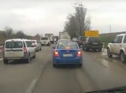  Пробки на Южном обходе Краснодара прекратятся летом, а пока придется стоять еще дольше 