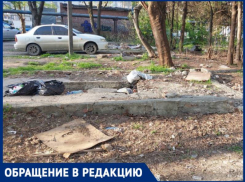 В Краснодаре спустя 2 года после сноса гаражей не привели в порядок территорию