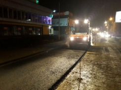  На Новороссийской в Краснодаре положили асфальт 
