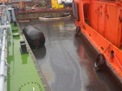 В порту Новороссийска произошла утечка нефтепродуктов