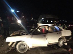 «И снова ВАЗ»: в жесткой аварии на Кубани погиб водитель отечественного автомобиля