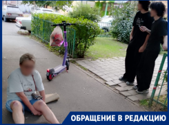 Рваная рана и ссадины: электросамокатчики сбили пенсионера МВД на тротуаре в Краснодаре