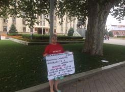  Обманутые дольщики «Анит-Сити» вышли с пикетом к администрации Кубани 