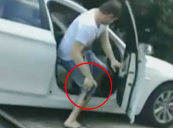  Парень с пистолетом в Сочи напал на судебных приставов, желающих забрать его BMW 