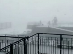 Аномальная погода: в горах Сочи в середине июня выпал снег