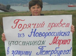 Жители Новороссийска присоединились к протесту петербуржцев и встали на защиту Исаакиевского собора