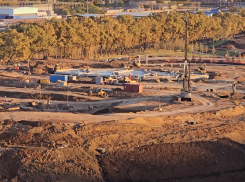 Строящийся «Парк Облаков» в Краснодаре показали с высоты птичьего полёта