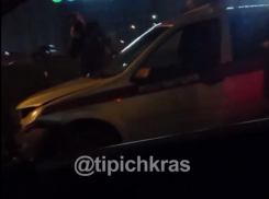 В Краснодаре росгвардейцы попали в ДТП