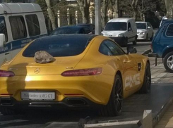 В Сочи закидали камнями Merсedes AMG GT S за 8 миллионов рублей