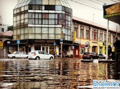 В результате дождей в Краснодаре подтоплено несколько улиц