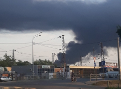 Краснодарцы сообщают о взрыве цистерны, вызвавшем пожар