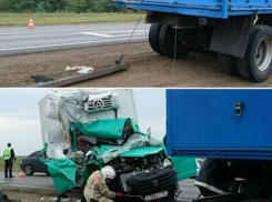 На Кубани «Газель» столкнулась с КамАЗом, погибла женщина 