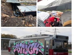 Сотни людей без отопления, протест в Геленджике и разрисованный троллейбус: итоги дня на Кубани