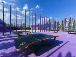 Бесплатные спортплощадки открыли в парке Галицкого для краснодарцев