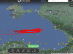 Самолёт США успешно вернулся на базу после разведки у берегов Краснодарского края