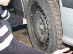 В Краснодаре поймали пьяного вора автомобильных колес