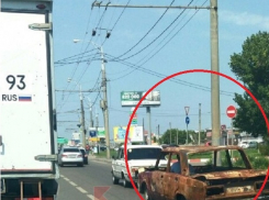 «Раритетная» машина катается по улицам Краснодара