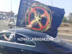 Колонна вагнеровцев проехала от Краснодара до Горячего Ключа в память о Пригожине и Уткине