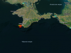 В Чёрном море около Крыма произошло землетрясение магнитудой 3,7