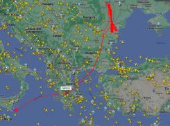 Прилетавший к Краснодарскому краю самолёт-разведчик НАТО шпионит за Молдавией и Украиной