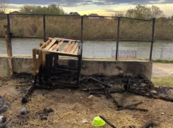 В Краснодаре огонь уничтожил собачий городок в КМР