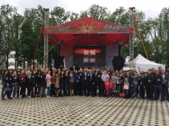  Группа компаний «ЮгСтройИнвест» вместе с жителями масштабно отметила День Победы 