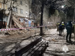 Появились фото и видео с места мощного взрыва в пятиэтажке Белореченска 