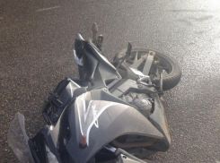 ДТП с участием мотоцикла и автомобиля произошло в центре Краснодара