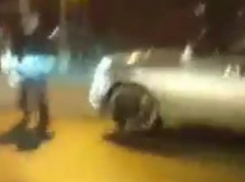 Появилось видео чудовищного наезда «Ауди» с тремя пятерками на водителя «Ховера» под Краснодаром