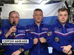 «В единстве - сила нашей Родины»: выпускник Краснодарского авиаучилища с борта МКС записал видеопослание