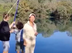 Маргарита Симоньян провела ноябрьские праздники за рыбалкой в Адлере