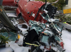 Момент крушения вертолета в Сочи появился в Сети 