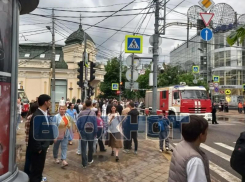 Из-за пожара полностью парализовано движение в центре Краснодара