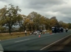 В лобовом столкновении на Кубани погибло 4 человека