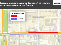 Жители Краснодара раскритиковали новую выделенную полосу