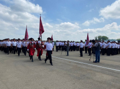 На Кубани казаки торжественно помянули своих товарищей погибших в 19 веке