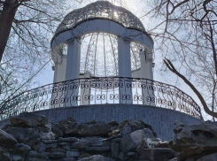 В Краснодаре отреставрировали ротонду в Городском саду