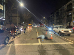  Мужчину насмерть сбили в центре Краснодара минувшей ночью