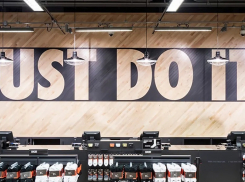 В Краснодаре Nike работает после заявления об уходе из России
