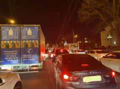 Краснодар встал в десятибалльной пробке из-за девяти аварий