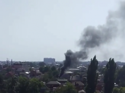 Пожар в гараже напугал жителей Краснодара 