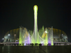 В Олимпийском фонтане Сочи запустили музыкальную программу