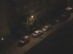 Пилят ветки ночью в спальном районе Краснодара