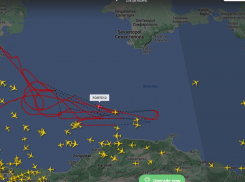 Самолёт-разведчик США прилетел к Крыму во время эвакуации населения