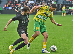 Краснодарские клубы не выявили победителя в матче чемпионата России по футболу в Первой лиге 