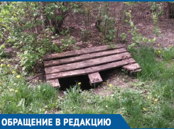 «А воз и ныне там»: жители Фестивального год не могут выпросить крышку люка 