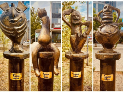 Скульптуры персонажей ругательного фольклора в Краснодаре установили незаконно